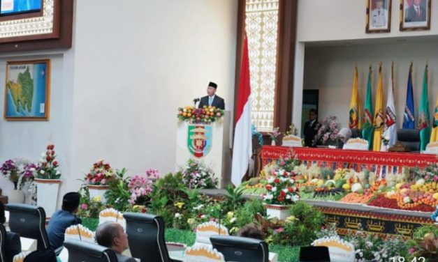 Rapat Paripurna Istimewa DPRD Provinsi Lampung Dalam Pencapaian Visi dan Asta Cita Pembangunan Nasional